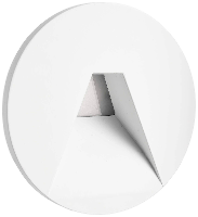 Deko Light Abdeckung rund weiß Winkel für Alwaid 930503 Afdekking Wit (RAL 9016)