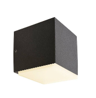 Deko Light Ancha I Ancha I Wandopbouwarmatuur LED vast ingebouwd Energielabel: G (A   G) 6 W LED Grafietgrijs (RAL 7024)