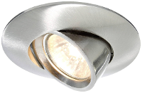 Deko Light Einbauring 102 GU5.3 126073 Plafondinbouwring LED, Halogeen GU5.3, MR16 50 W Zilver