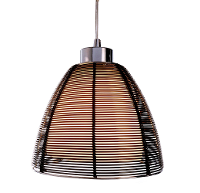 Deko Light Filo Mob 342026 Hanglamp LED, Halogeen E27 60 W Zwart