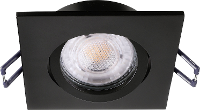 Deko Light Samsola, eckig, Schwarz 110049 Plafondspot Zwart (mat)