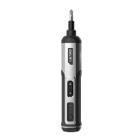 Deli Elektrische Schroevendraaier 4V Lithiumbatterij 2000mAh 300rpm 5N·m Koppel LED Licht 3 Snelheid Verstelling Draagba