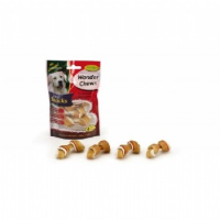 Deli Snack Wonder Chews Rundersmaak 4 X 6 Cm Per Verpakking