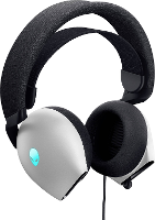 Dell AW520H W DEAM Over Ear koptelefoon Kabel Stereo Wit High Resolution Audio Gamen