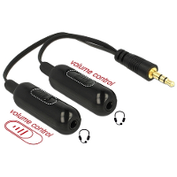 DeLOCK 1x 3.5 Mm (male) > 2x 3.5 Mm kabel