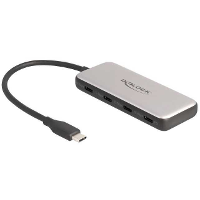 DeLOCK 4 Port USB C + PD 85 Watt usb hub