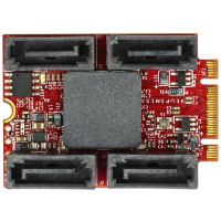 Module M.2 NGFF > 4 x SATA