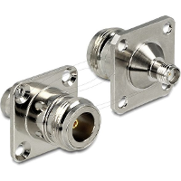 DeLOCK Adapter N Jack > SMA Jack bulkhead