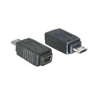 DeLOCK Adapter USB 2.0, Micro B > Mini B