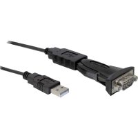 DeLOCK USB 2.0 Naar 9 pin serieel adapter