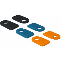DeLOCK Cable Marker Clip voor zelf etikettering Set 6 stuks kabelclip