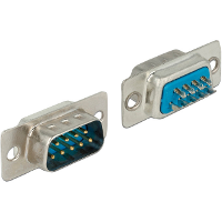 DeLOCK Connector Sub D 9 pin male stekker