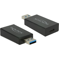 DeLOCK Converter USB 3.1 Type A > USB Type C adapter
