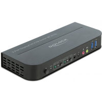 DeLOCK DisplayPort 1.4 + USB 3.0 En audio kvm switch
