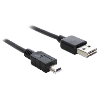 DeLOCK EASY USB A 2.0 Male > mini USB B 2.0 Male kabel