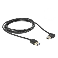 DeLOCK Easy USB 2.0 M > hoek M kabel