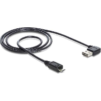 DeLOCK EASY USB A 2.0 90° > Micro USB B kabel