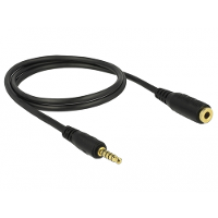 DeLOCK Stereo Jack 3,5 mm 5 Pin (male) > 3,5 mm 5 Pin (female) kabel