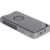 DeLOCK Externe M.2 NVMe SSD gaming behuizing USB C 40 Gbps met RGB externe behuizing