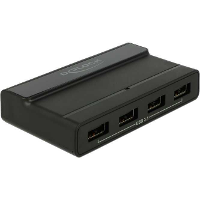 DeLOCK Externe USB 3.2 Gen 2 4 Port Hub 10Gbps usb hub