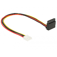 DeLOCK Floppy 4 pin female > SATA 15 pin female kabel