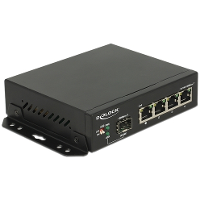 DeLOCK Gigabit Ethernet Switch 4 Port + 1 SFP