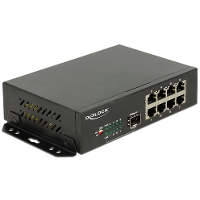 DeLOCK Gigabit Ethernet Switch 8 Port + 1 SFP
