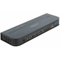 DeLOCK HDMI KVM switch 4K 60 Hz met USB en audio
