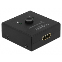 DeLOCK HDMI Switch 2   1 bidirectional 4K 60 Hz