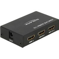 DeLOCK HDMI Ultra HD Splitter 1 x HDMI in > 2 x HDMI out 4K splitter & switches
