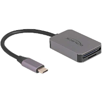 DeLOCK USB C kaartlezer voor SD of micro SD geheugenkaarten