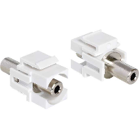 DeLOCK Keystone module Stereo jack 3.5 Mm female adapter