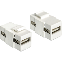 DeLOCK Keystone Module USB 2.0 A   USB 2.0 A