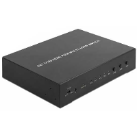 DeLOCK KVM 4 in 1 Multiview Switch 4x HDMI met USB kvm switch
