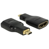 DeLOCK micro HDMI D male naar HDMI A female adapter