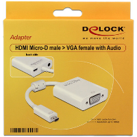 DeLOCK Micro HDMI naar VGA adapter