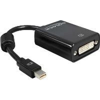 DeLOCK Mini DisplayPort (male) naar DVI I (female) adapter