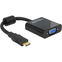 DeLOCK Mini HDMI C (male) > VGA (female) adapter