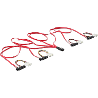 DeLOCK Mini SAS SFF 8087 > 4 x SAS SFF 8482 + power adapter