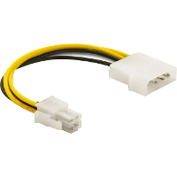 DeLOCK Molex 4pin male > 4 Pin male kabel