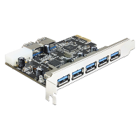 DeLOCK PCI ExprCard USB 3.0 5X ext 2x int controller
