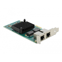 DeLOCK PCI Express x1 Card 2 x RJ45 Gigabit LAN i350 netwerkadapter