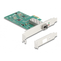DeLOCK PCI Express x1 Card to 1 x SFP slot 100Base FX RTL controller