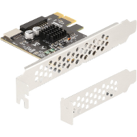 DeLOCK PCI Express x1 kaart > interne USB 5 Gbps Type E + 19 pin USB pin header usb controller