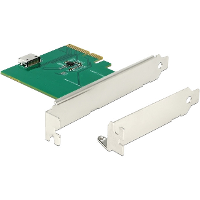 DeLOCK PCIe Express x4 > 1x interne OCuLink SFF 8612 LP adapter