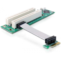 DeLOCK PCIe x1 > 2x PCI with flex cable