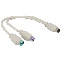 PS/2 Splitter 1 x male > 2 x female 20 cm