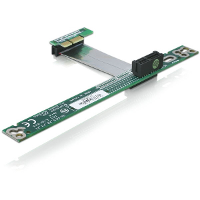 DeLOCK Riser Card PCI Express x1 > x1 met flexibele kabel