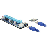 DeLOCK Riser Card PCI Express x1 > x16 met USB kabel riser card