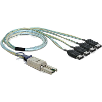 DeLOCK SAS mini 26 Pin > 4x eSATA adapter